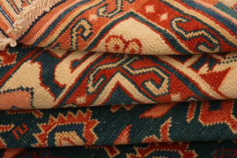 Shirvan Brown Hand Knotted 46 X 55  Area Rug 100-26768 Image 5