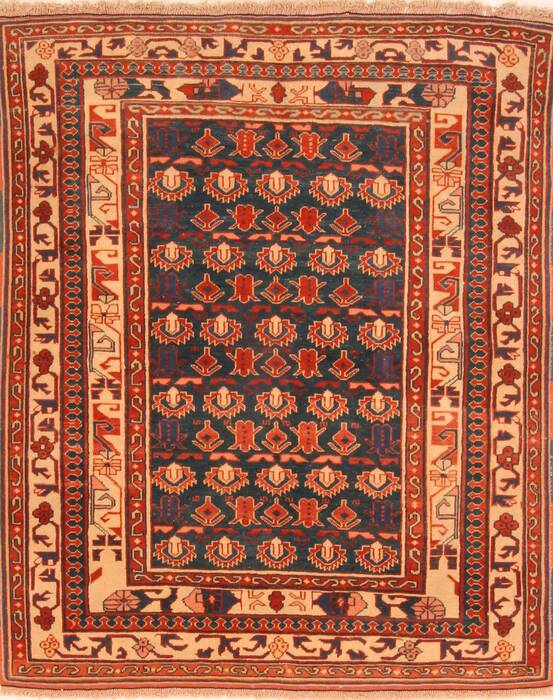 Shirvan Brown Hand Knotted 46 X 55  Area Rug 100-26768 Image 0
