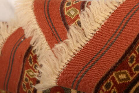 Kurdi Brown Hand Knotted 40 X 61  Area Rug 100-26769 Image 4