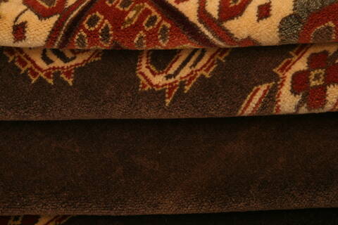 Kurdi Brown Hand Knotted 40 X 61  Area Rug 100-26769 Image 5