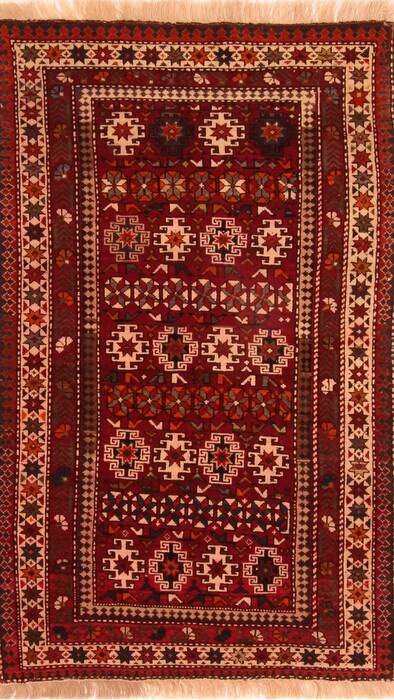 Shirvan Red Hand Knotted 32 X 53  Area Rug 100-26770 Image 0