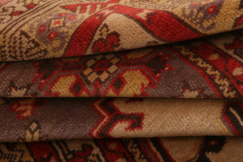 Milas Red Hand Knotted 39 X 63  Area Rug 100-26775 Image 5