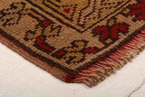 Milas Red Hand Knotted 39 X 63  Area Rug 100-26775 Image 8