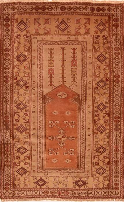 Kazak Brown Hand Knotted 44 X 69  Area Rug 100-26787 Image 0