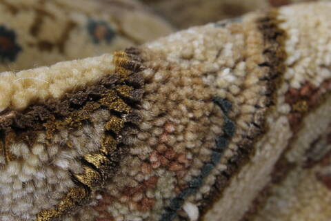Oushak Brown Hand Knotted 510 X 78  Area Rug 250-26800 Image 12
