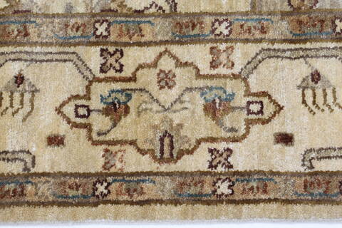 Oushak Brown Hand Knotted 510 X 78  Area Rug 250-26800 Image 2