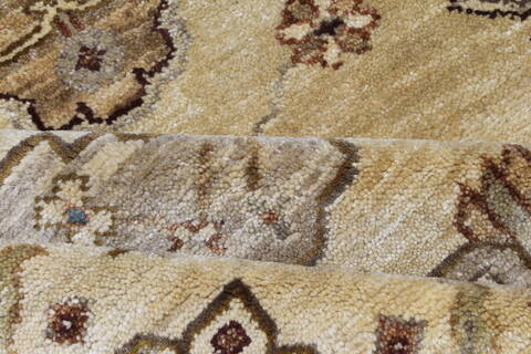 Oushak Brown Hand Knotted 510 X 78  Area Rug 250-26800 Image 5
