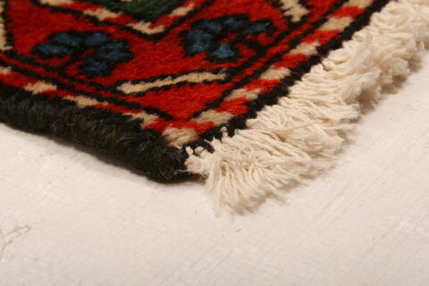 Shirvan Red Hand Knotted 38 X 63  Area Rug 100-26809 Image 1