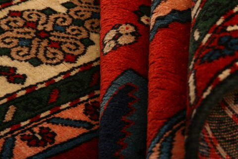 Shirvan Red Hand Knotted 38 X 63  Area Rug 100-26809 Image 4