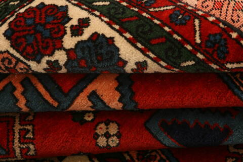 Shirvan Red Hand Knotted 38 X 63  Area Rug 100-26809 Image 6