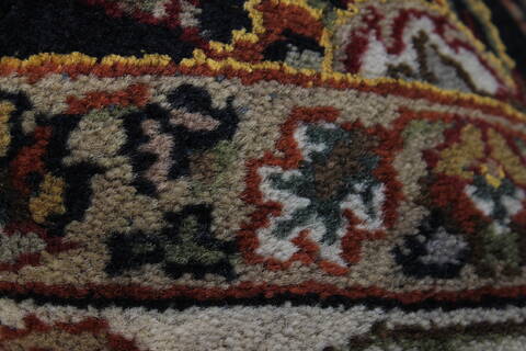 Agra Beige Hand Knotted 50 X 82  Area Rug 250-26810 Image 13