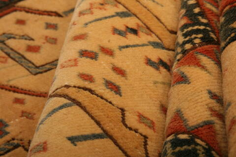 Shirvan Brown Hand Knotted 47 X 56  Area Rug 100-26811 Image 3