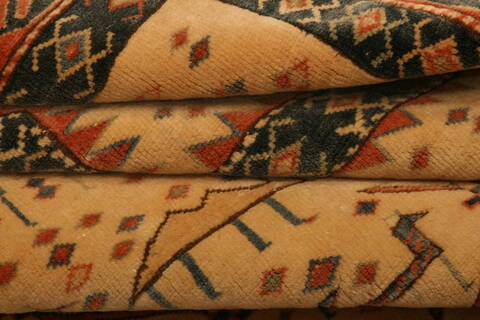 Shirvan Brown Hand Knotted 47 X 56  Area Rug 100-26811 Image 5