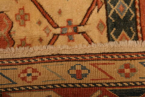 Shirvan Brown Hand Knotted 47 X 56  Area Rug 100-26811 Image 7