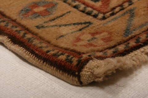 Shirvan Brown Hand Knotted 47 X 56  Area Rug 100-26811 Image 8