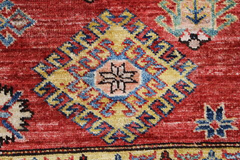 Kazak Red Hand Knotted 510 X 710  Area Rug 250-26815 Image 10