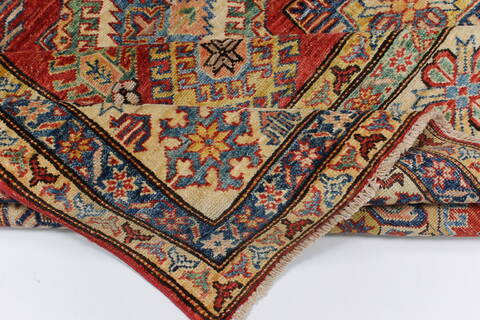 Kazak Red Hand Knotted 510 X 710  Area Rug 250-26815 Image 2
