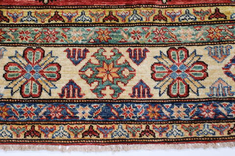 Kazak Red Hand Knotted 510 X 710  Area Rug 250-26815 Image 4