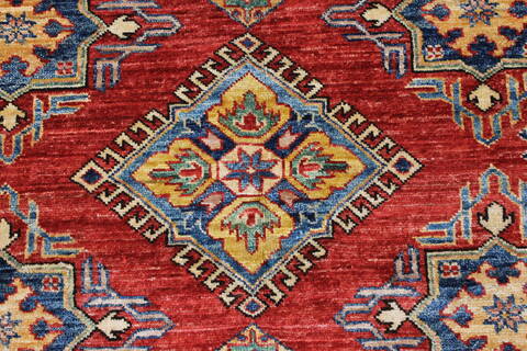 Kazak Red Hand Knotted 510 X 710  Area Rug 250-26815 Image 6