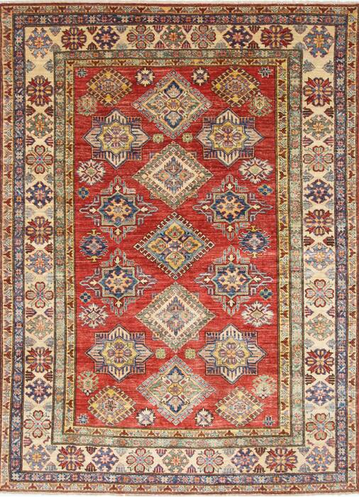 Kazak Red Hand Knotted 510 X 710  Area Rug 250-26815 Image 0