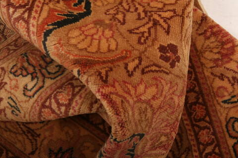 Kayseri Brown Hand Knotted 211 X 47  Area Rug 100-26821 Image 3