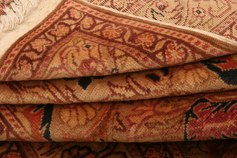 Kayseri Brown Hand Knotted 211 X 47  Area Rug 100-26821 Image 6