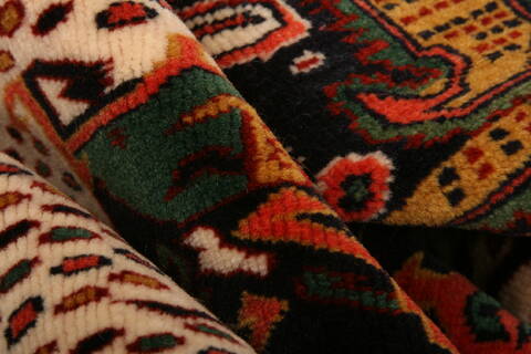 Kurdi Red Hand Knotted 42 X 56  Area Rug 100-26826 Image 2