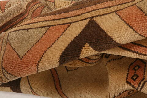 Gabbeh Brown Hand Knotted 49 X 611  Area Rug 100-26838 Image 1