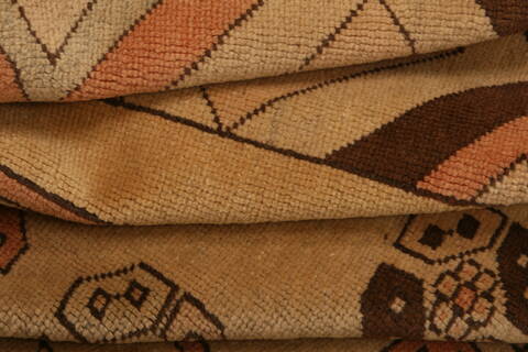 Gabbeh Brown Hand Knotted 49 X 611  Area Rug 100-26838 Image 2