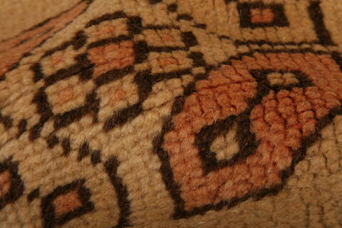 Gabbeh Brown Hand Knotted 49 X 611  Area Rug 100-26838 Image 6
