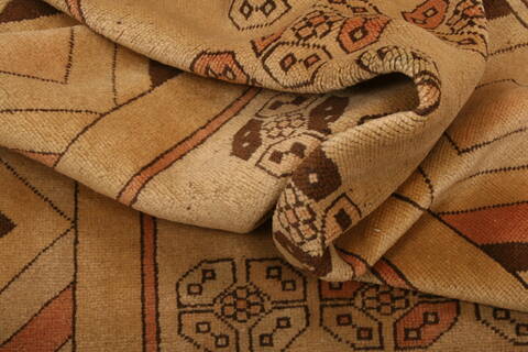 Gabbeh Brown Hand Knotted 49 X 611  Area Rug 100-26838 Image 7