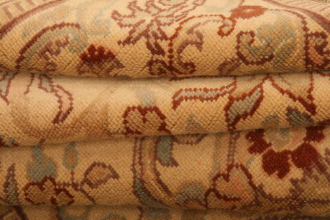 Tabriz Brown Hand Knotted 40 X 60  Area Rug 100-26839 Image 3