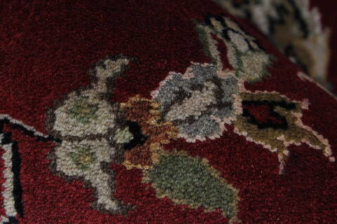 Kashmar Beige Hand Knotted 55 X 80  Area Rug 250-26856 Image 12