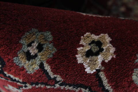 Kashmar Beige Hand Knotted 55 X 80  Area Rug 250-26856 Image 13