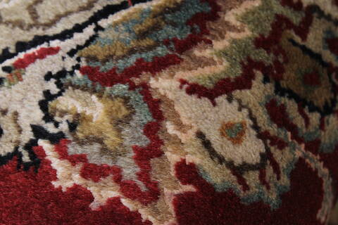 Kashmar Beige Hand Knotted 55 X 80  Area Rug 250-26856 Image 14