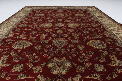 Kashmar Beige Hand Knotted 55 X 80  Area Rug 250-26856 Image 4