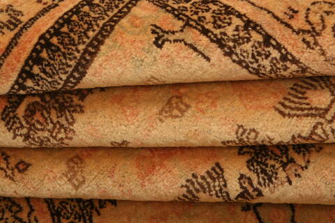 Qum Beige Hand Knotted 48 X 69  Area Rug 100-26857 Image 6