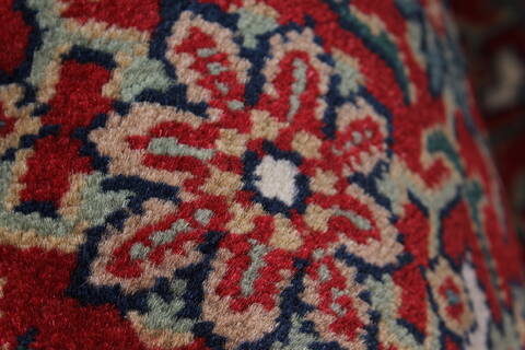 Tabriz Green Hand Knotted 50 X 711  Area Rug 250-26859 Image 11