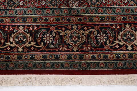 Tabriz Green Hand Knotted 50 X 711  Area Rug 250-26859 Image 4