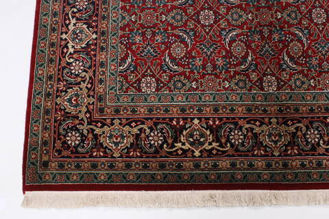 Tabriz Green Hand Knotted 50 X 711  Area Rug 250-26859 Image 6