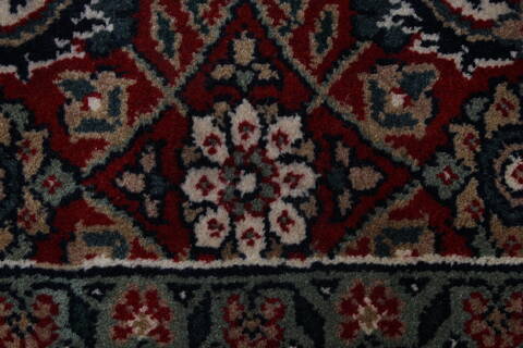 Tabriz Green Hand Knotted 50 X 711  Area Rug 250-26859 Image 8