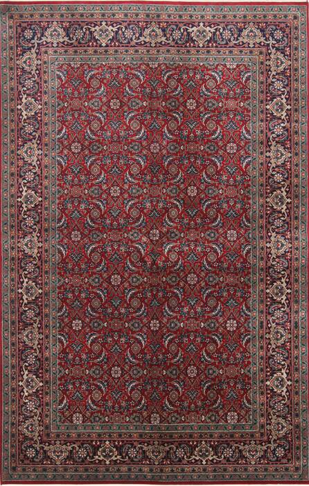 Tabriz Green Hand Knotted 50 X 711  Area Rug 250-26859 Image 0