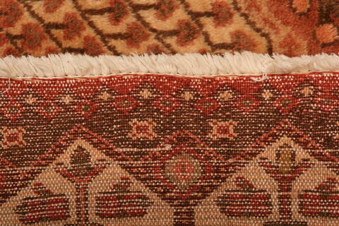 Turkman Brown Hand Knotted 44 X 61  Area Rug 100-26862 Image 7