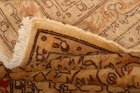 Sarouk Beige Hand Knotted 41 X 57  Area Rug 100-26872 Image 5