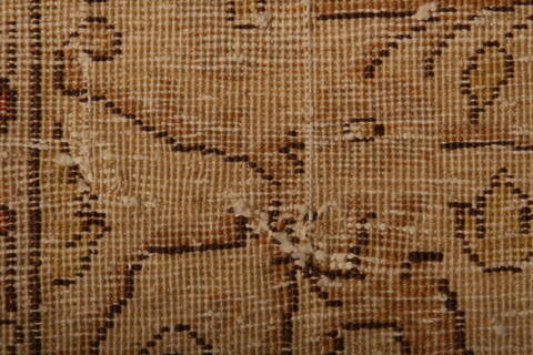 Sarouk Beige Hand Knotted 41 X 57  Area Rug 100-26872 Image 8