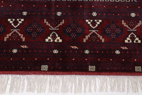 Turkman Blue Hand Knotted 51 X 79  Area Rug 250-26873 Image 4