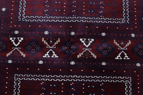 Turkman Blue Hand Knotted 51 X 79  Area Rug 250-26873 Image 5