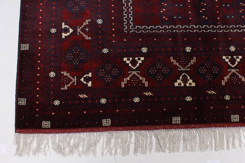 Turkman Blue Hand Knotted 51 X 79  Area Rug 250-26873 Image 6