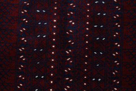 Turkman Blue Hand Knotted 51 X 79  Area Rug 250-26873 Image 8
