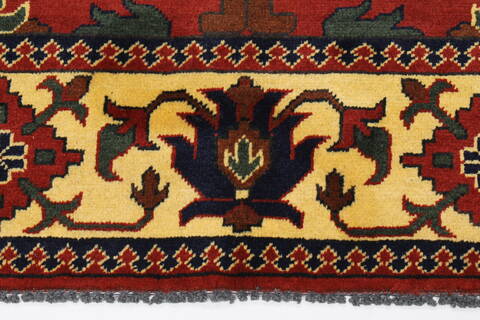 Kazak Red Hand Knotted 55 X 711  Area Rug 250-26874 Image 4